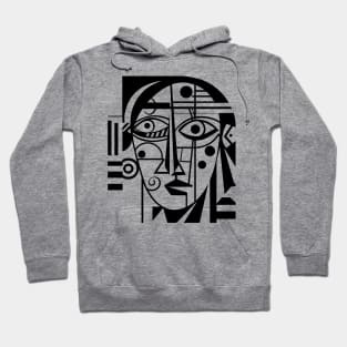 Cubist Woman Hoodie